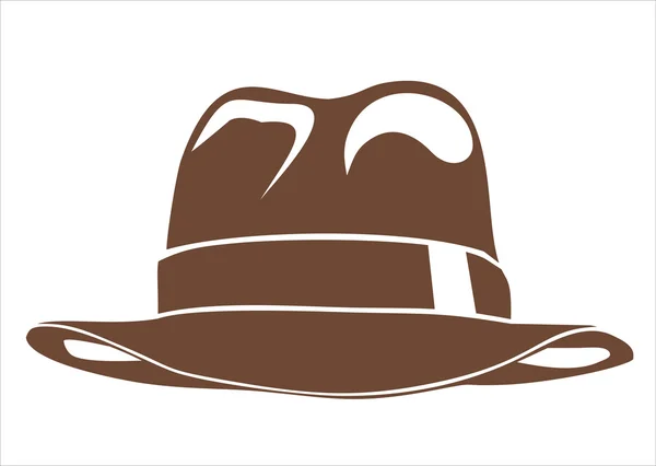 Vintage hat — Stock Vector