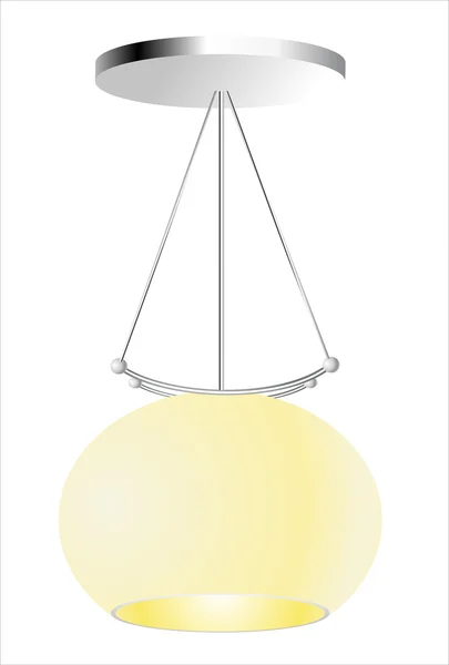 Modern lamp — Stock Vector