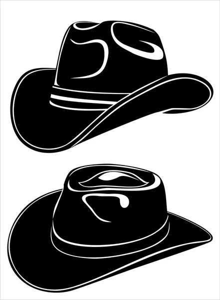 Cappello da cowboy — Vettoriale Stock