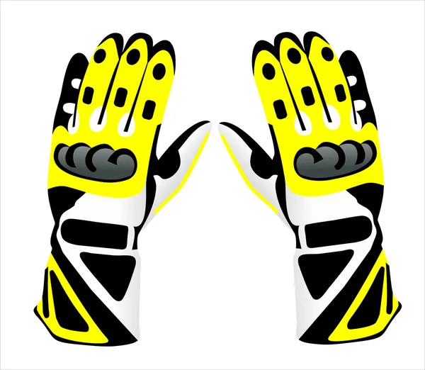 Gants de moto — Image vectorielle