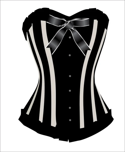 Vintage corset — Stock Vector