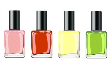 Beyaz arka plan üzerinde izole çivi için vernik