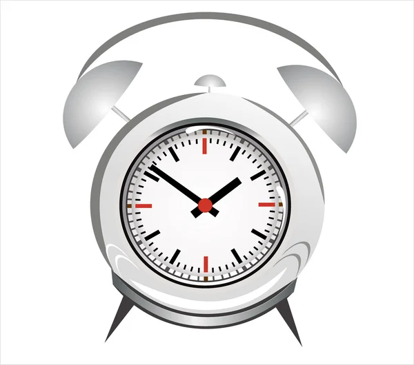 Reloj despertador vectorial . — Vector de stock