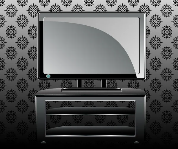 Monitor TV LCD — Vettoriale Stock