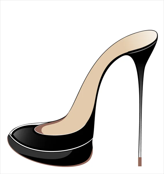 High heel shoe — Stock Vector