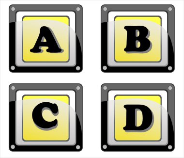 alfabe - part one - a, b, c, d