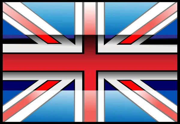 Birleşik Krallık bayrağı — Stok Vektör