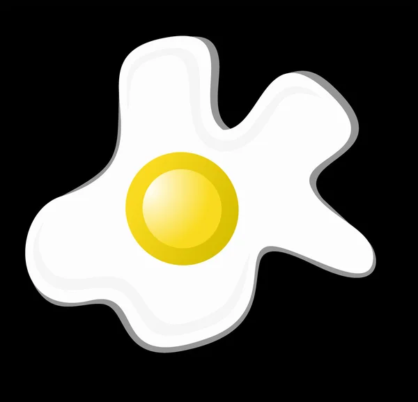 卵の漫画 — ストックベクタ