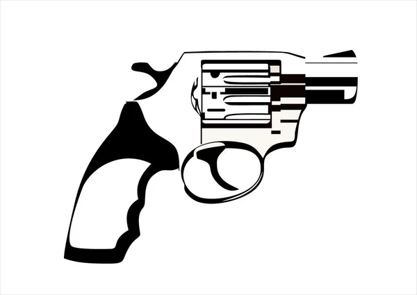 Vector handgun — Stock Vector