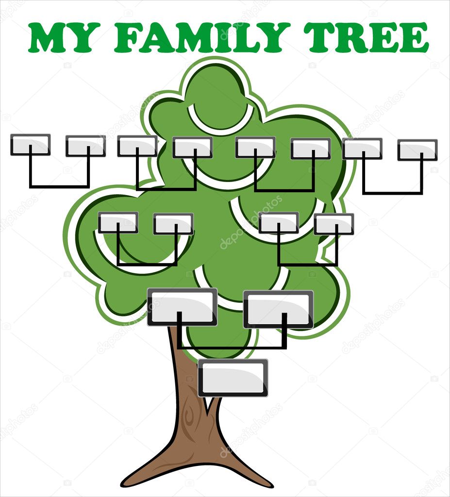 Begreppet Illustration Sl 228 Kttr 228 D Stock Vektor 169 Mitay20 25140809 Genealogical Tree Concept Family Tree