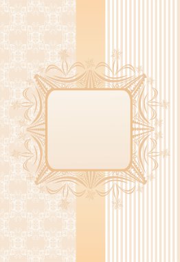 Dikişsiz duvar kağıdı bir şerit ve pastel renkler çerçevede.