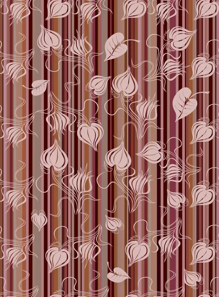 Fondo floral sin costuras — Vector de stock