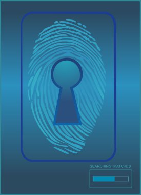 Elektronik Biyometrik parmak izi tarama