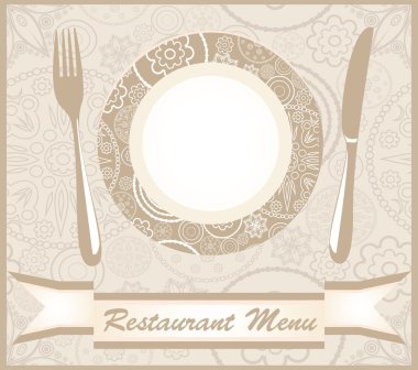 Restoran Menüsü.