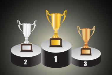 Kupa-altın gümüş ve bronz