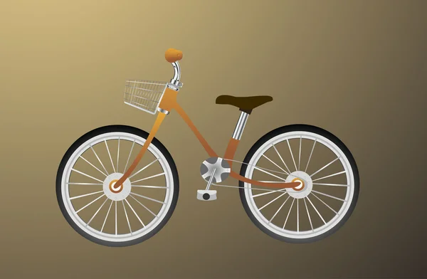 Retro rower — Wektor stockowy