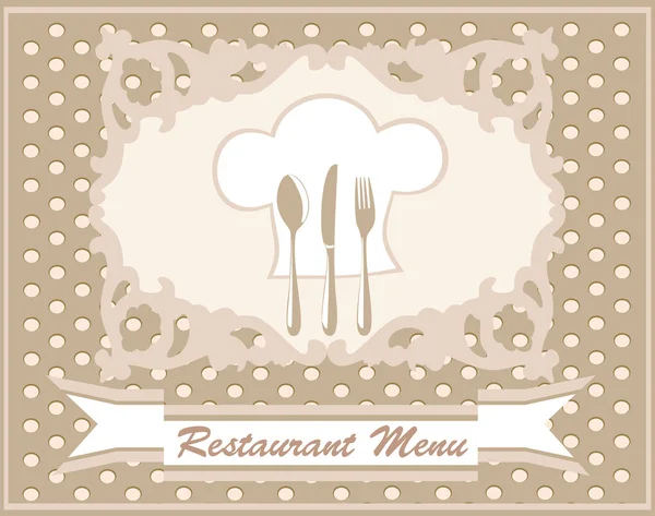 Restaurant menu. — Stock Vector