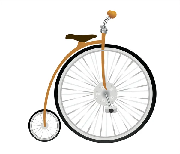 Bicicleta retro Vintage — Vector de stock