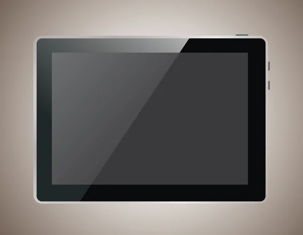 Realistische tablet pc-computer — Stockvector