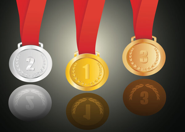 Набор медалей
