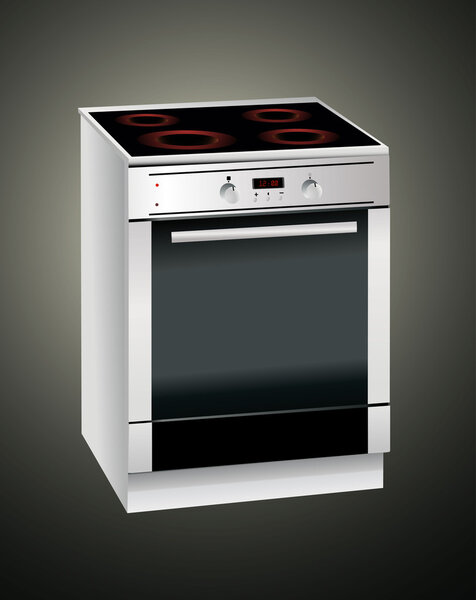 Электрическая плита и духовка
