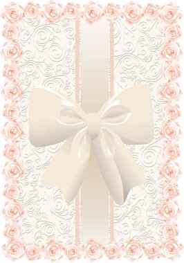 pastel renklerde bir kurdele ile sorunsuz duvar kağıdı.