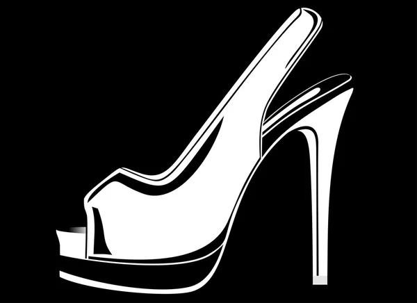 Bayan ayakkabıları — Stok Vektör