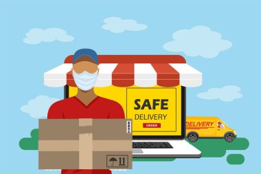 servis tasarımı, vektör illüstrasyon eps10 grafiği