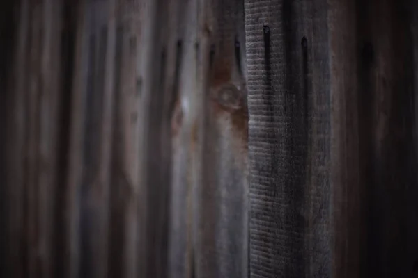 Grey Old Picket Fence Rural Garden Closeup — Stock Photo, Image