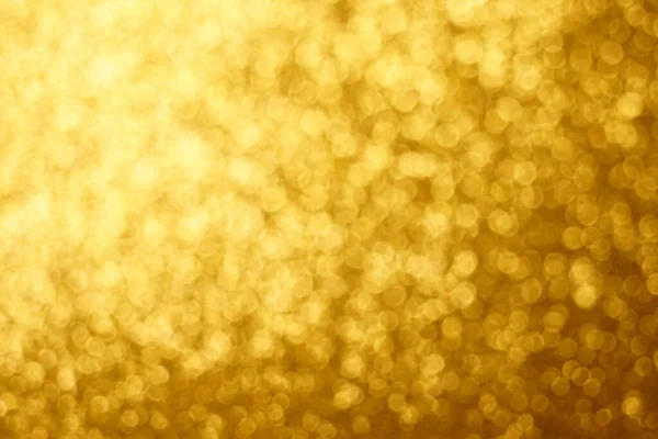 Błyszczące Bogate Złote Tło Okrągłymi Nieostrymi Bąbelkami — Zdjęcie stockowe