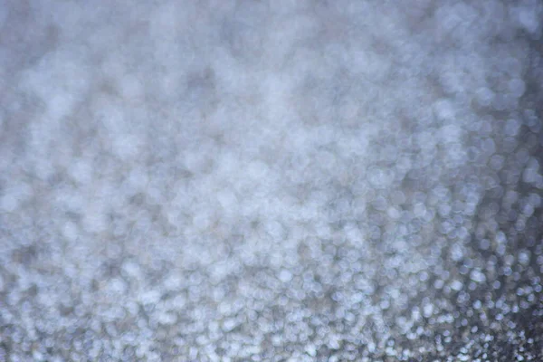 Defocused Shiny Silver Background Bubbles — Stockfoto