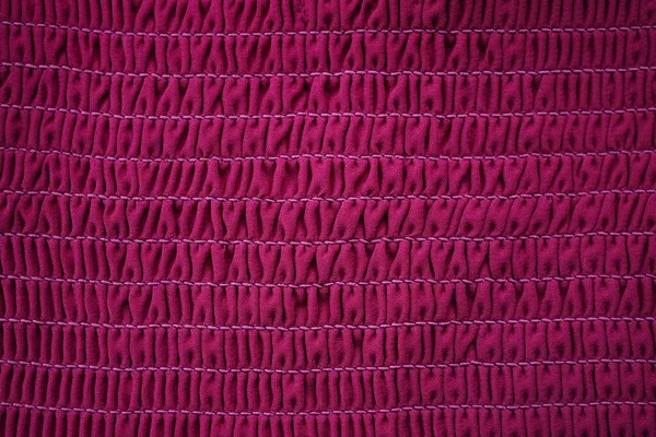 Różowy Materiał Elastyczna Taśma Zszyta Nitką Ciasne Elastyczne Tło — Zdjęcie stockowe