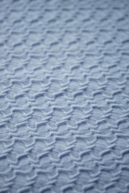 Soluk mavi kumaş elastik kumaş desenli arka plan.