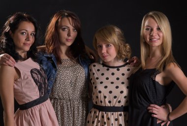 çekici bir kadın bir akşam dışarı