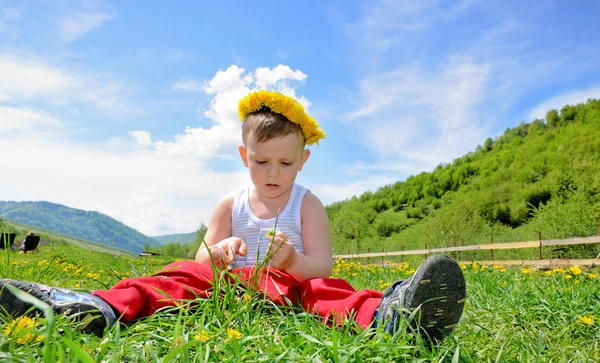 Malý chlapec — Stock fotografie