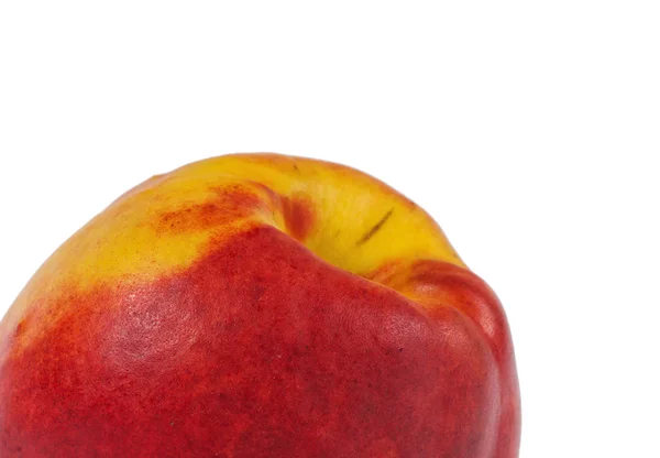 Close up van een rijpe nectarine — Stockfoto