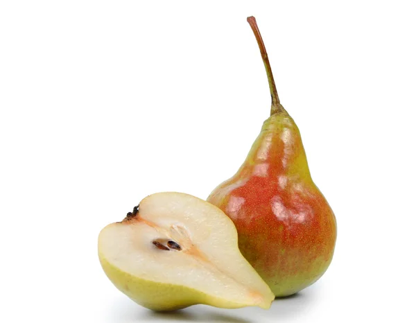 Gehalveerde pear — Stockfoto