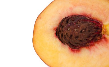 Olgun peache kadar yakın