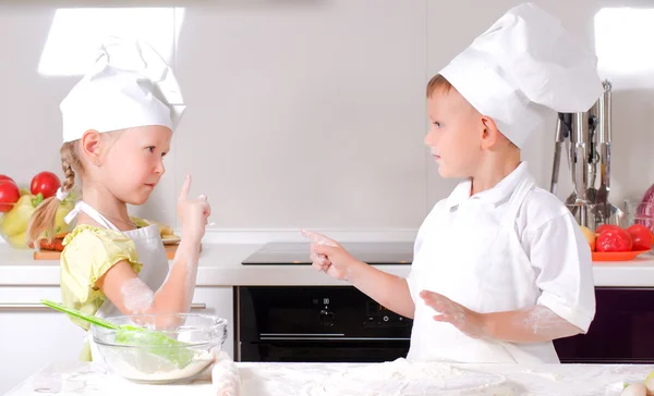 Argumentos en la cocina — Foto de Stock