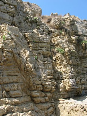 kayalar ve gökyüzü