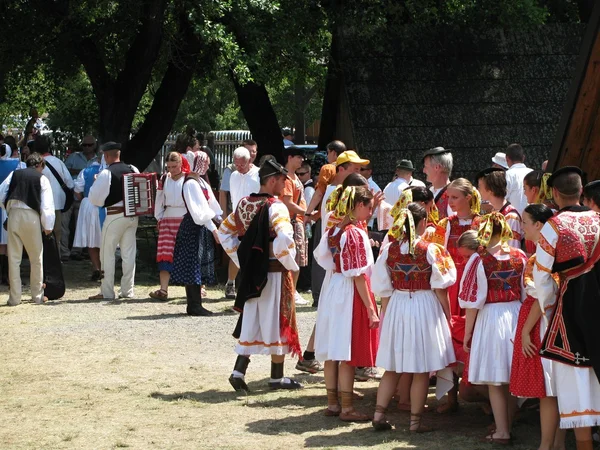 Trajes nacionais — Fotografia de Stock