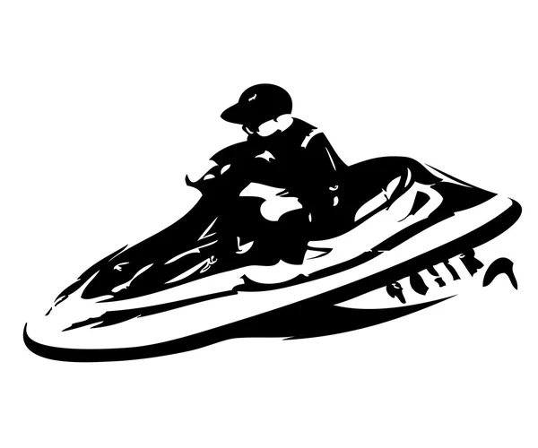 Sea doo — Stock Vector