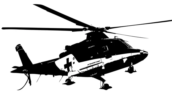 Helicopter — Stock Vector