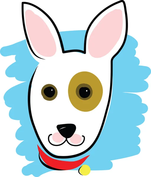 Dog Head — Stock Vector