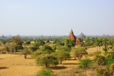 Bagan, Myanmar 'daki antik tapınaklar