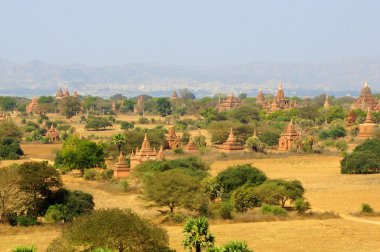 Bagan, Myanmar 'daki antik tapınaklar