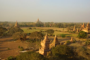 Bagan, Myanmar 'daki antik tapınaklar