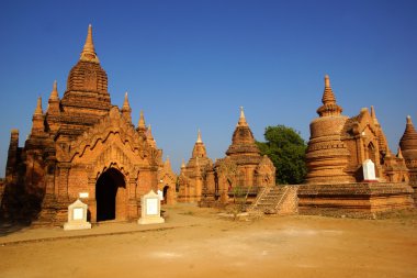 Bagan, Myanmar 'daki antik tapınaklar