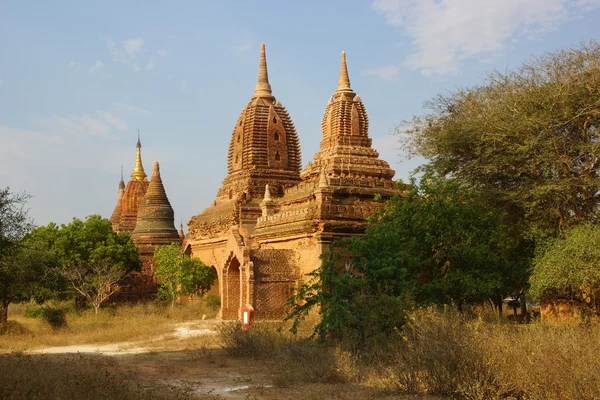 Antike Tempel in bagan, myanmar — Stockfoto