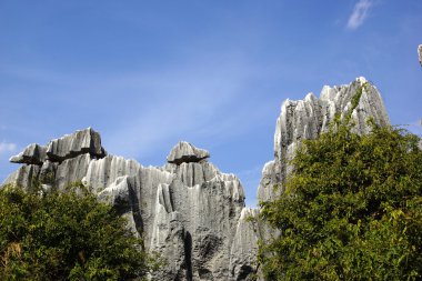 shilin taş orman kunming, yunnan, Çin
